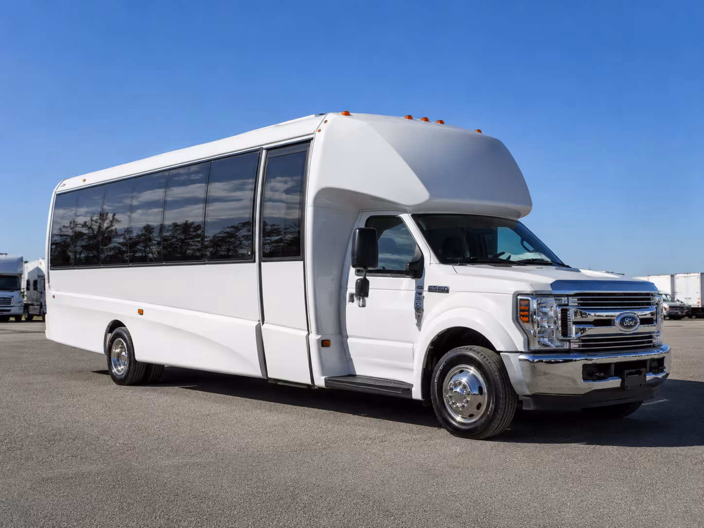 Corpus Christi Airport Shuttle & Transportation party bus exterior