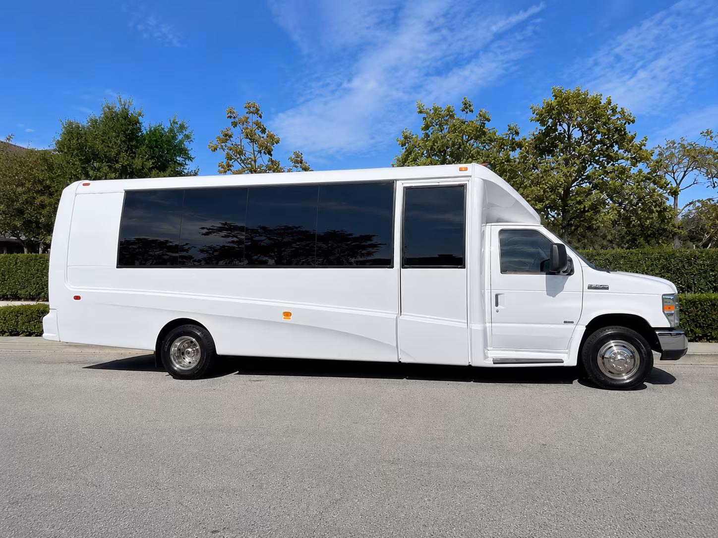 Corpus Christi Airport Shuttle & Transportation party bus exterior