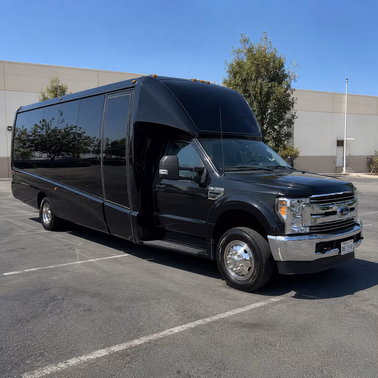 Corpus Christi Birthday, Sweet 16, & Quinceañera Transportation party bus exterior