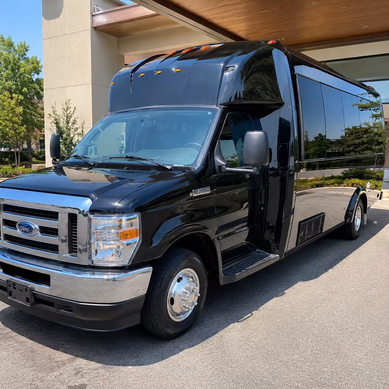 Corpus Christi Birthday, Sweet 16, & Quinceañera Transportation party bus exterior