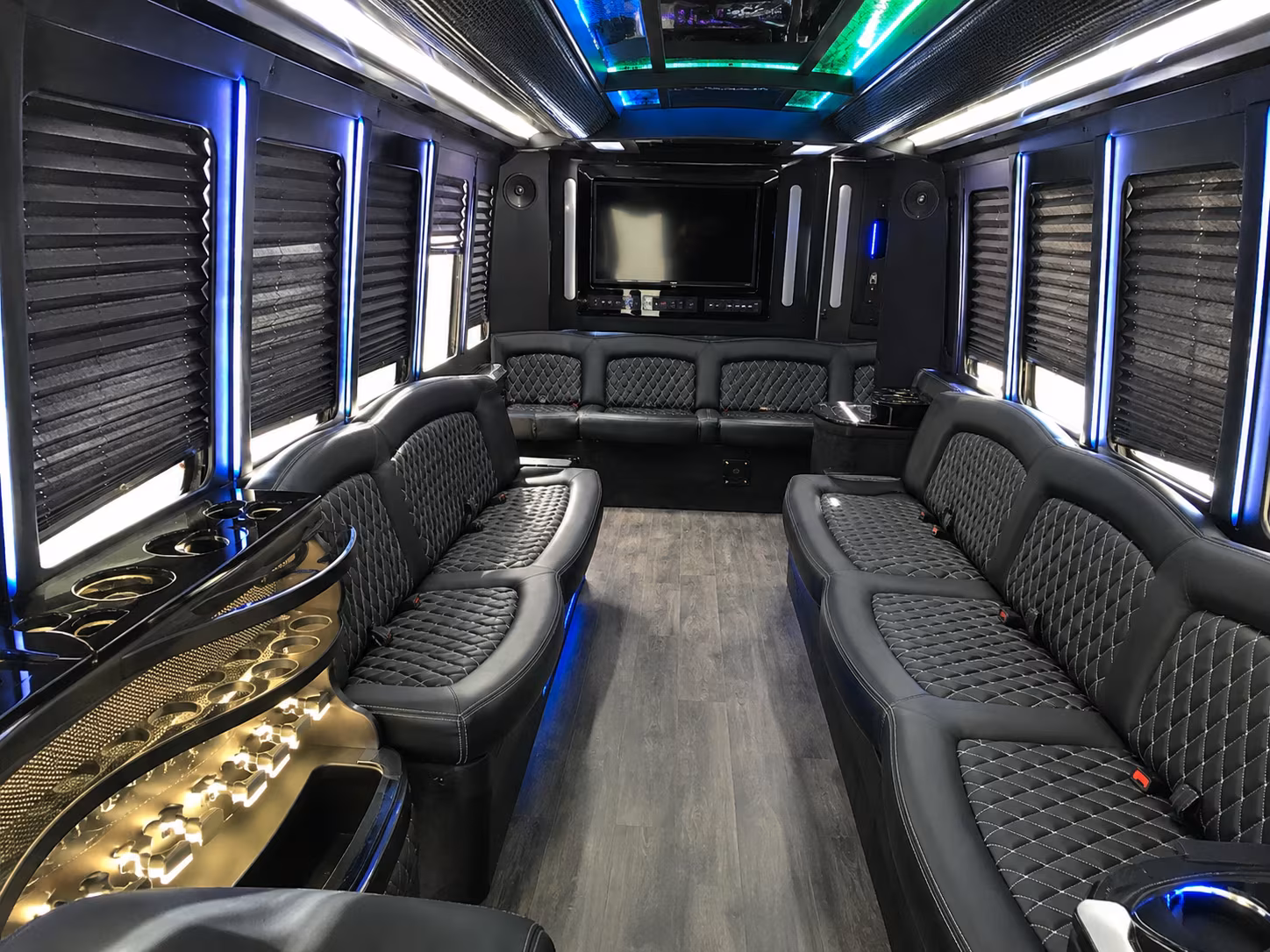 Corpus Christi Concert & Music Festival Transportation party bus exterior