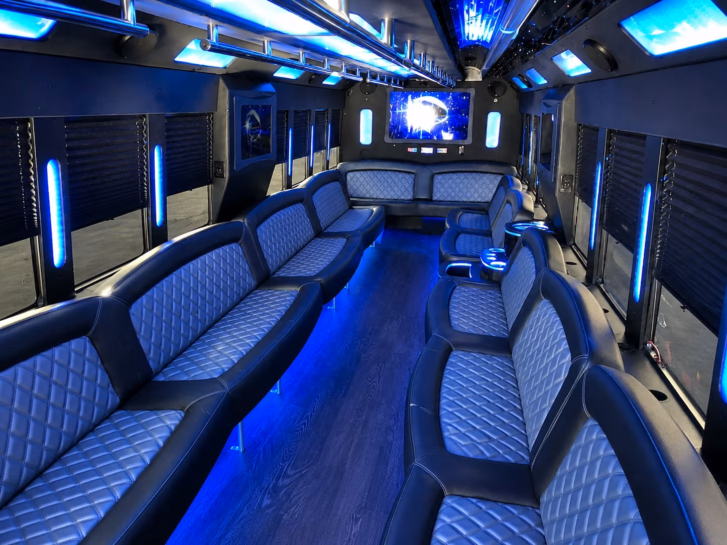 Corpus Christi Concert & Music Festival Transportation party bus exterior
