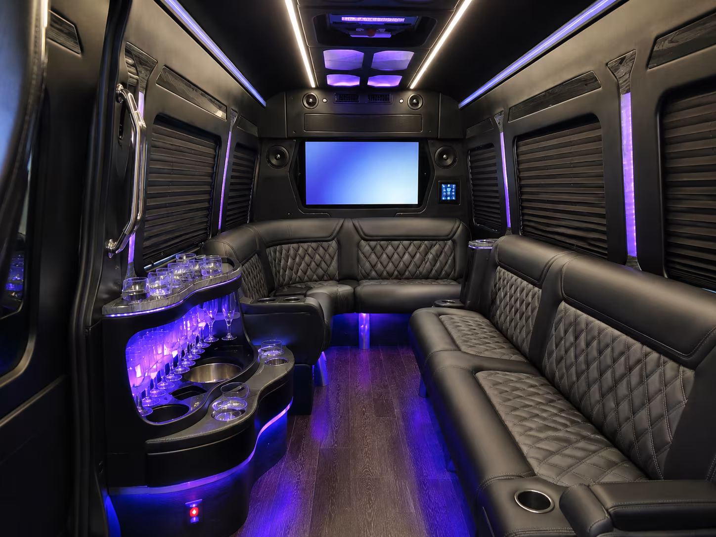 Corpus Christi Corporate Transportation onboard seating