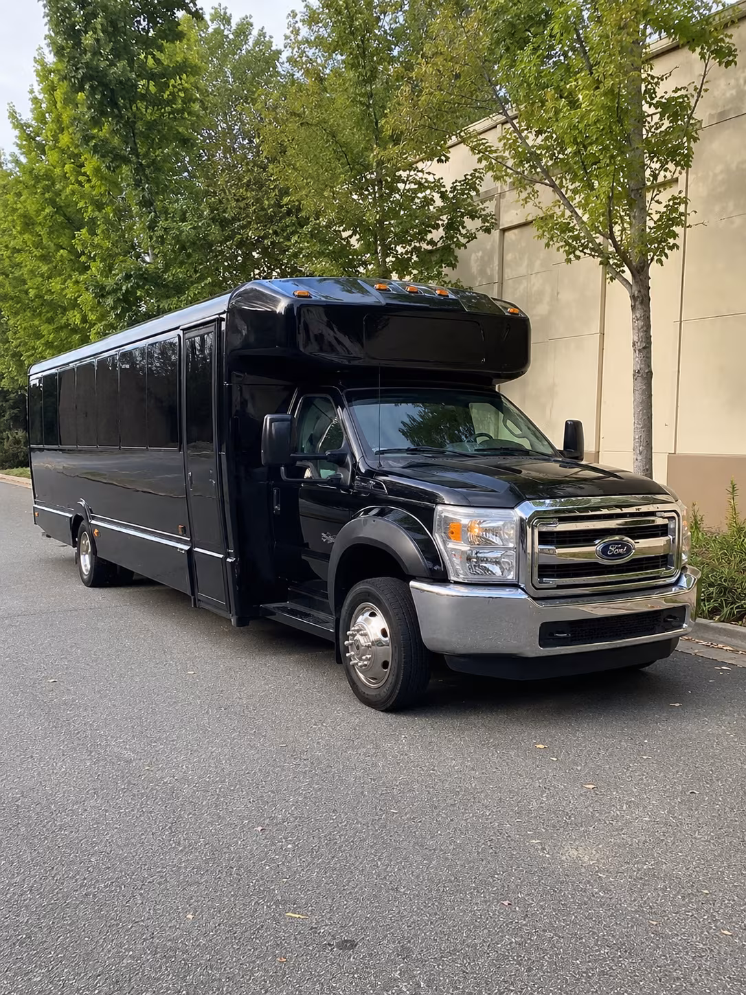 Corpus Christi Private Event Transportation party bus exterior