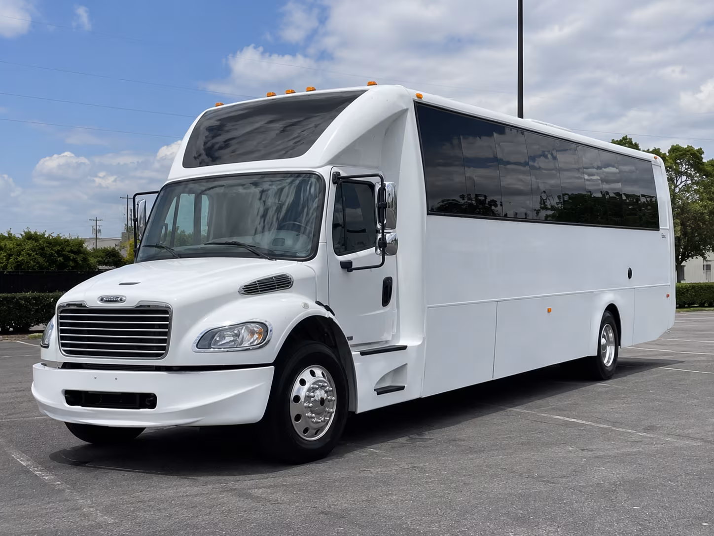 Corpus Christi Private Event Transportation party bus interior