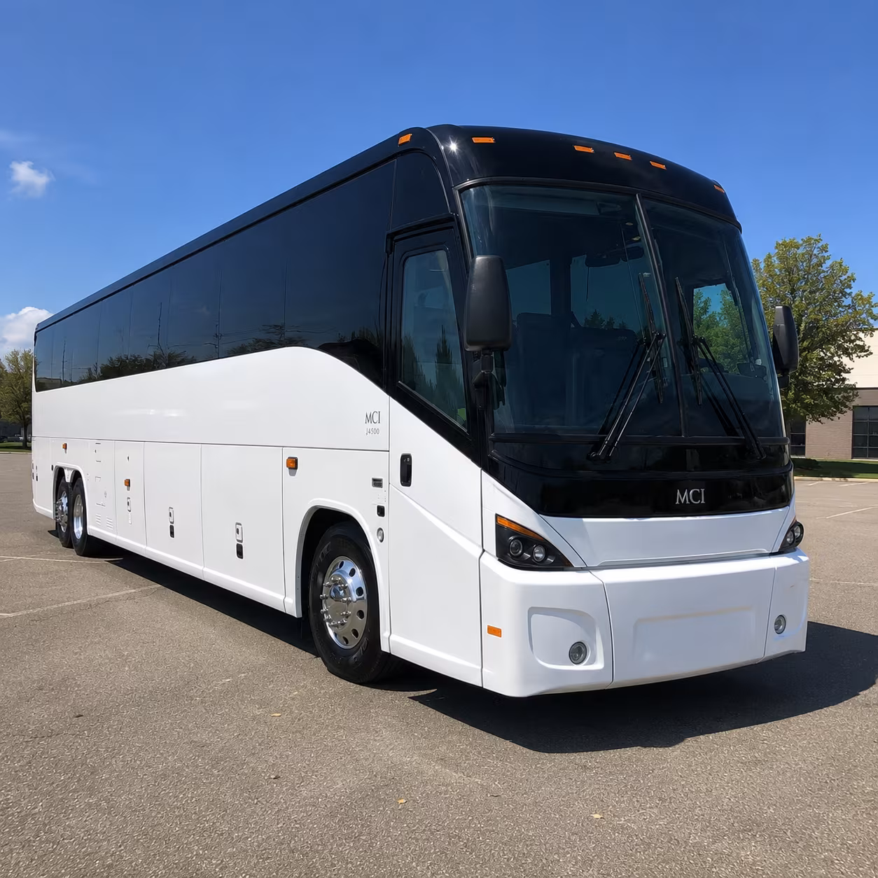 Corpus Christi School Event Transportation party bus exterior