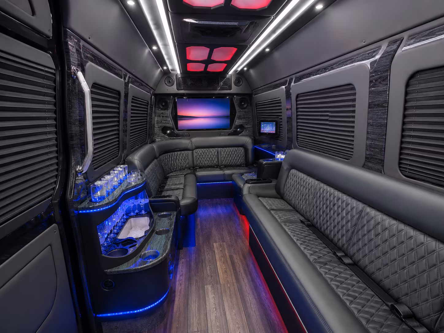 Corpus Christi School Event Transportation onboard seating