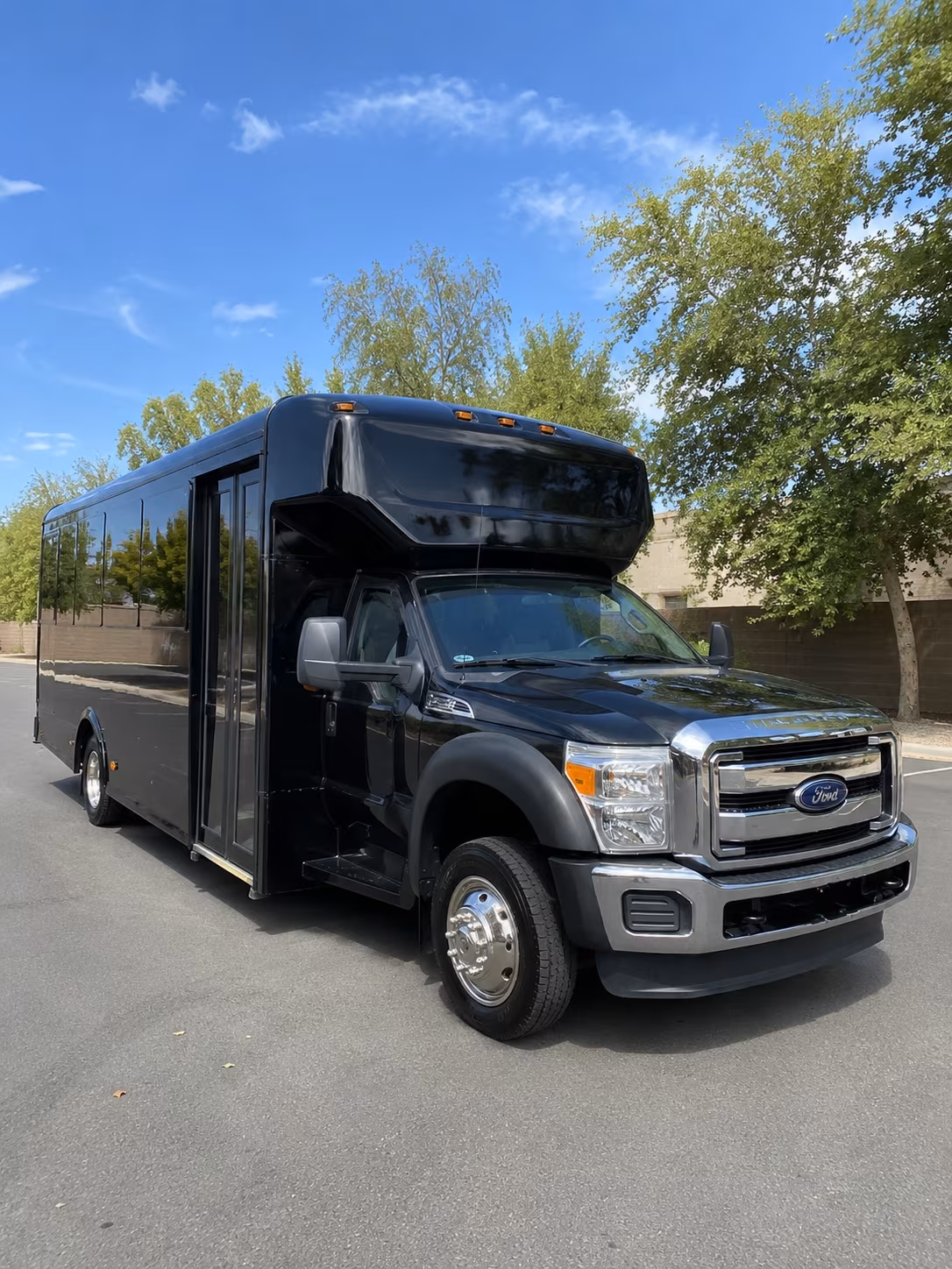 Corpus Christi Wedding Transportation party bus exterior