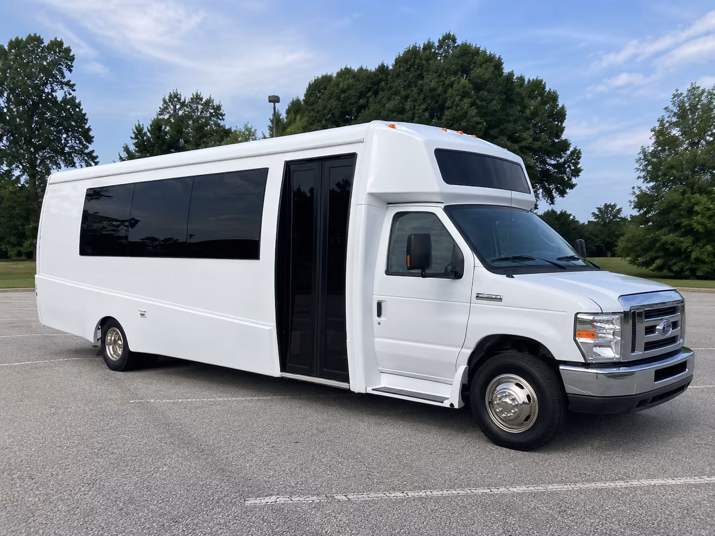 Corpus Christi Winery Tour & Pub Crawl Transportation party bus exterior