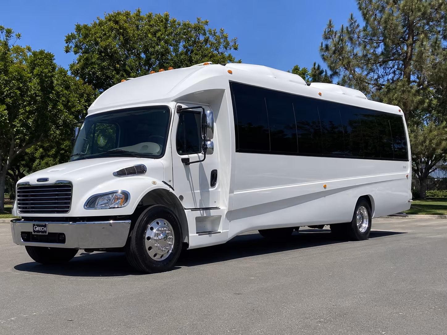 Corpus Christi Winery Tour & Pub Crawl Transportation party bus exterior