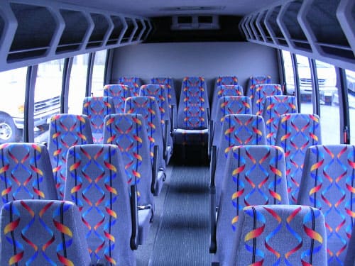 Cedar Park 15-35 Passenger Minibuses Interior