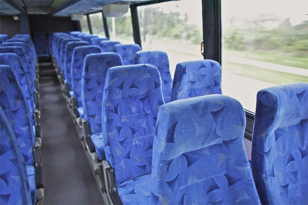 Cedar Park 56 Passenger Motor Coaches Interior