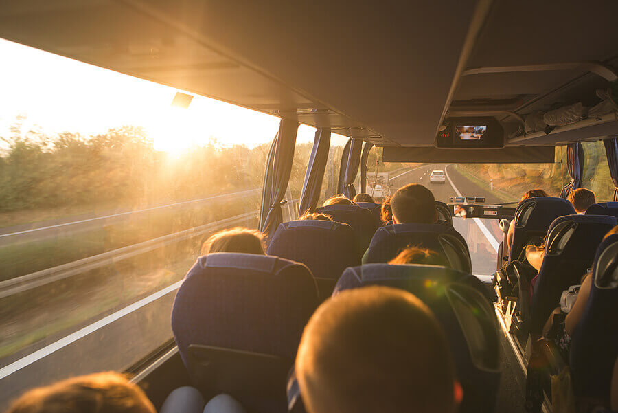 School Field Trip Bus Rentals in Temple